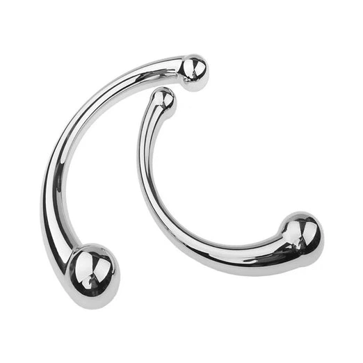 Hook Stainless Anal Double 5858 Ended Elegant Steel 0409